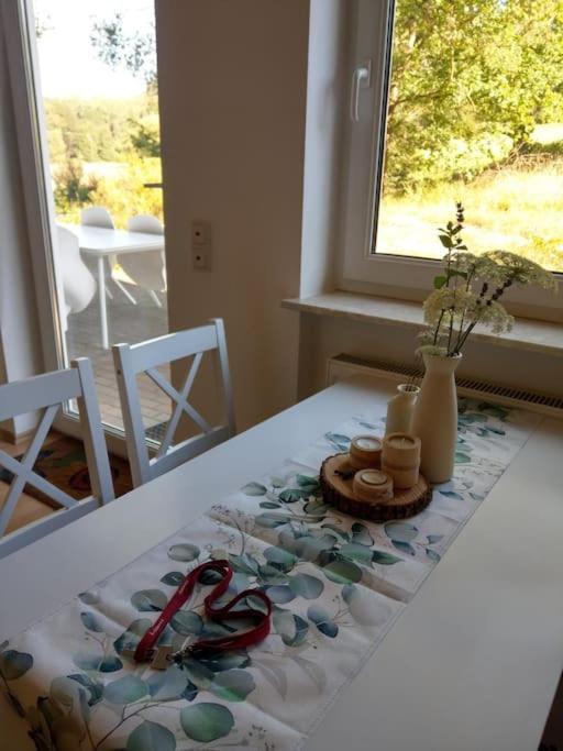 Wald-Apartment Limabach - Oberfrohna Extérieur photo